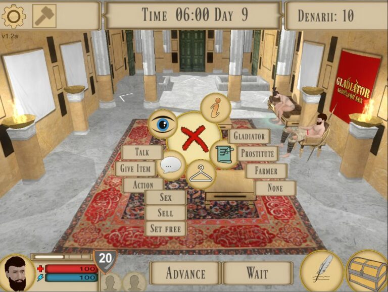 Ancient world Gods and Men Adult Game Screenshot (1)