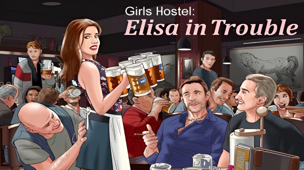 Girls Hostel: Elisa in Trouble - v1.0.0a Adult game cover