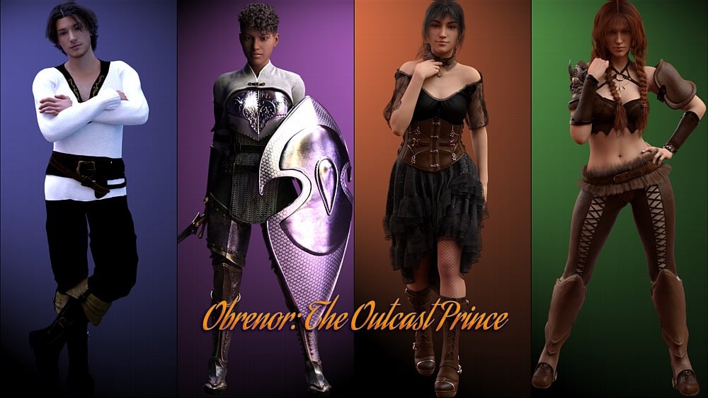 Obrenor: The Outcast Prince cover