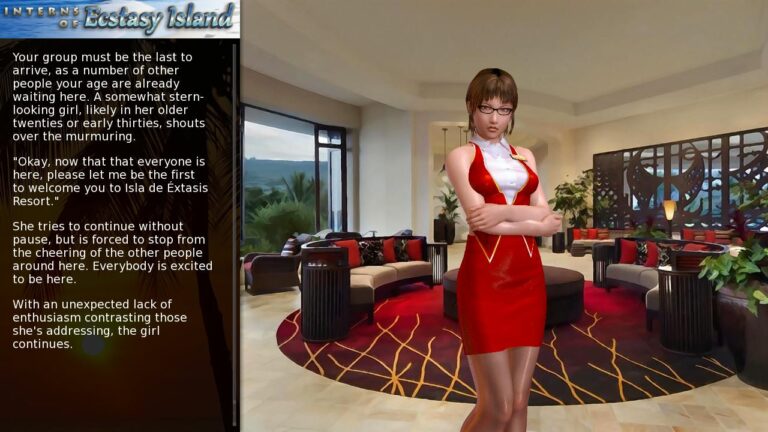 Interns of Ecstasy Island Adult Game Screenshot (1)