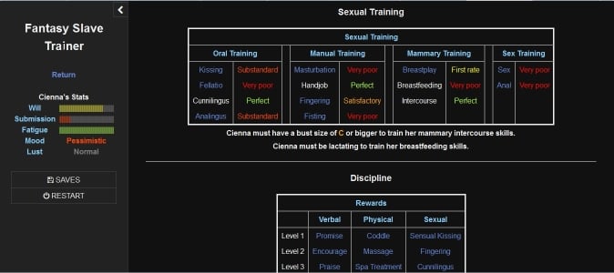 Fantasy Slave Trainer cover