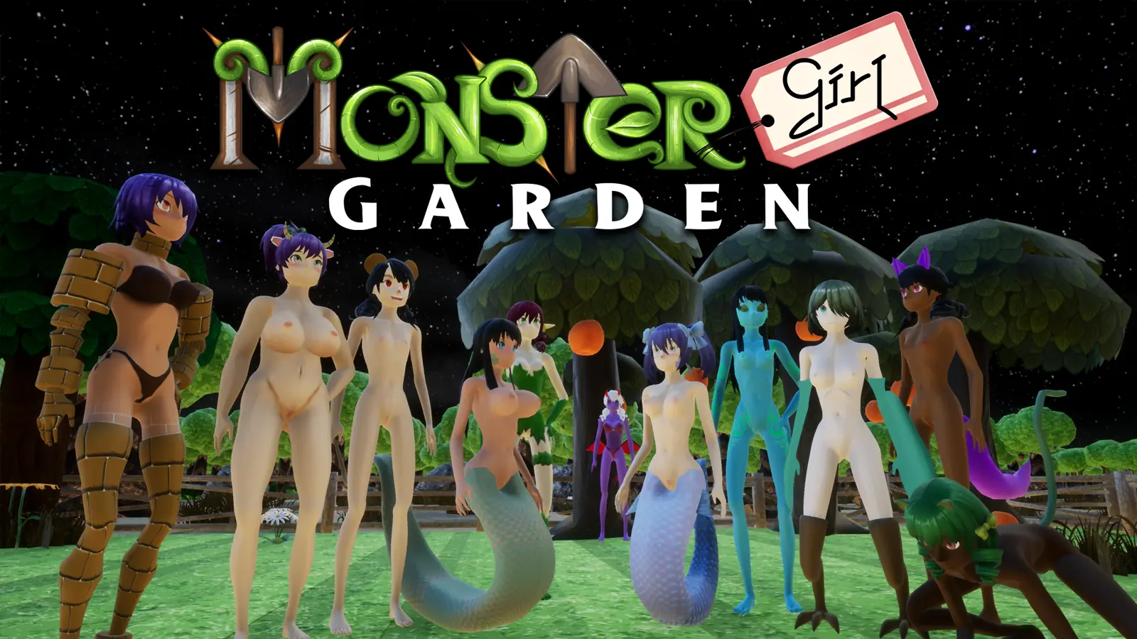 Monster Girl Garden - v1.53b Gold Adult game cover