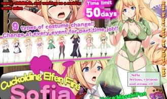 Cuckolding Elfen Fire: SOFIA - 3 18+ Adult game cover