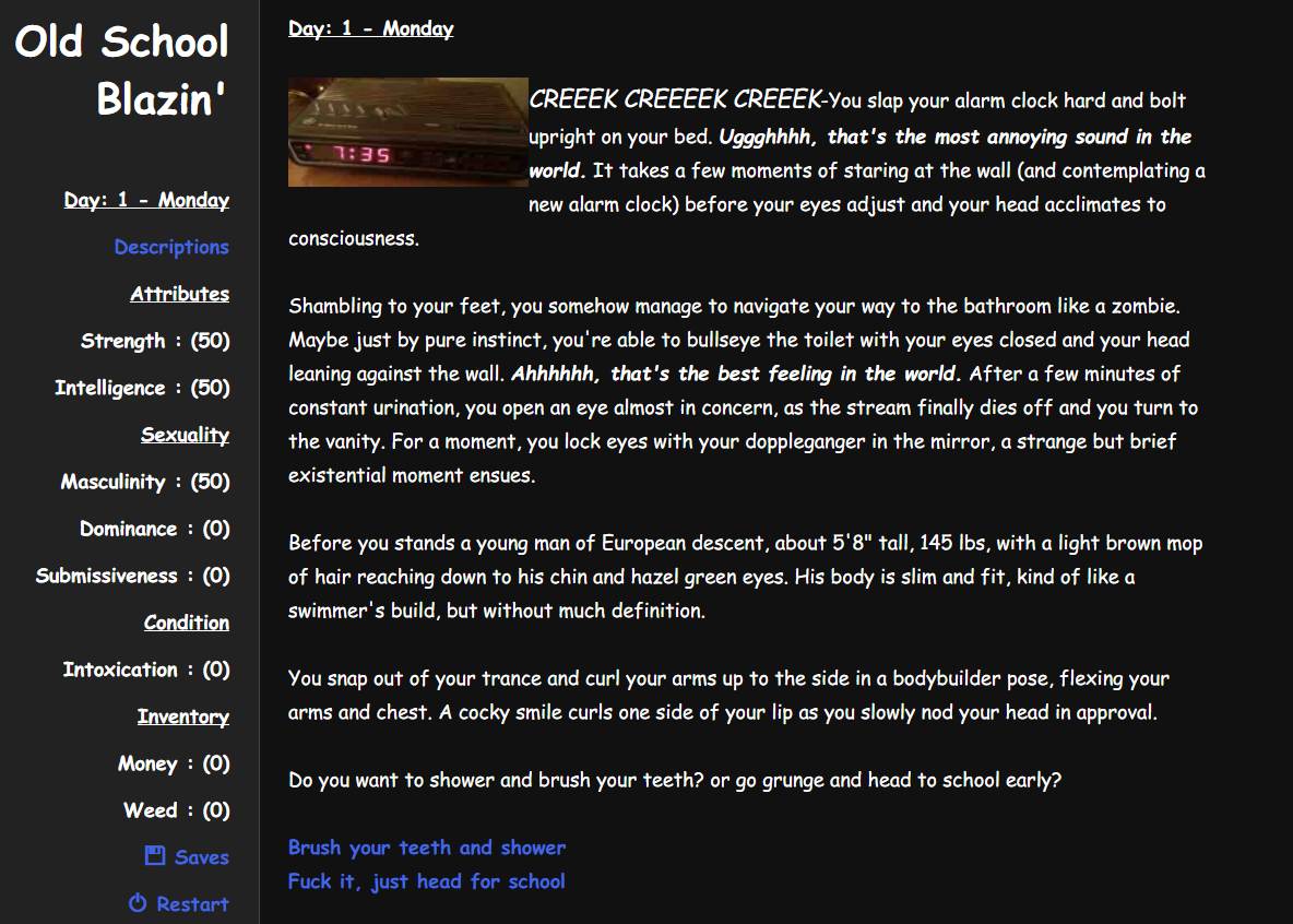 Old School Blazin cover