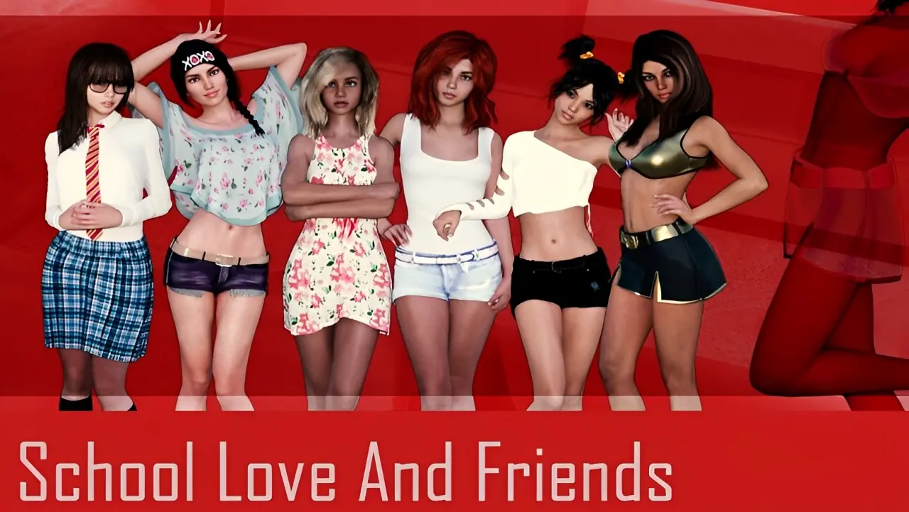 School, Love And Friends - v2.14 Adult game cover
