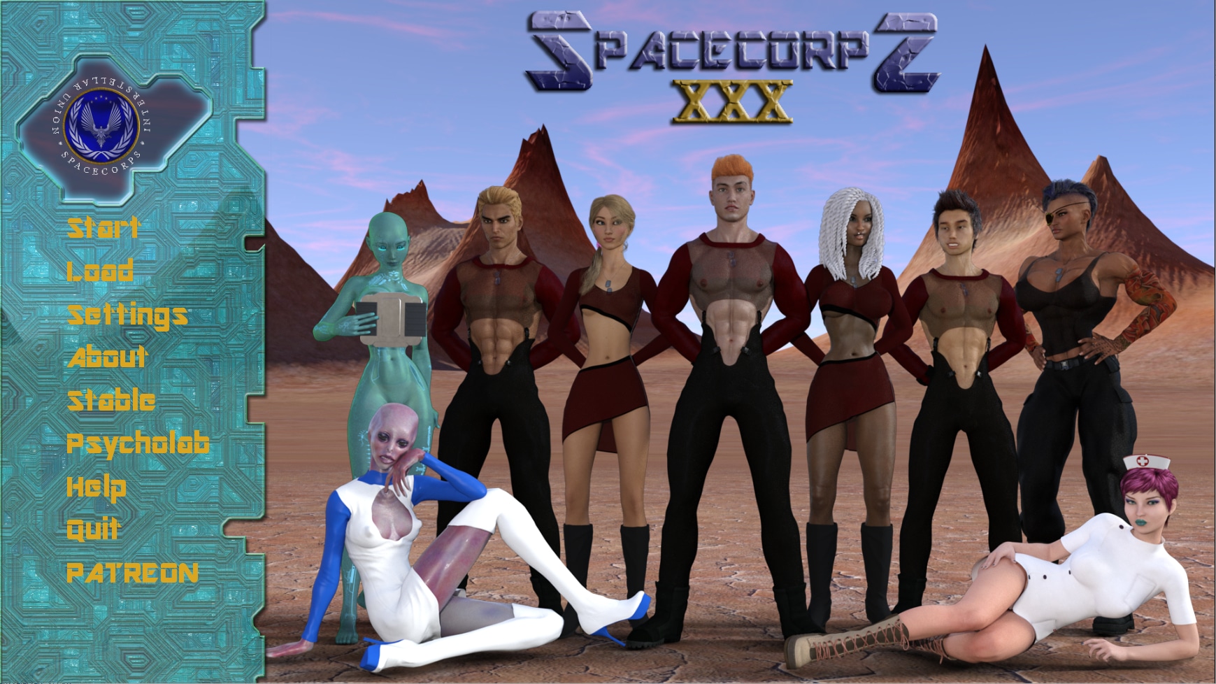 SpaceCorps XXX cover
