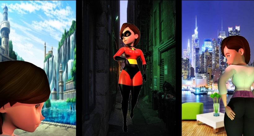 My Neighbor Looks Just Like Elasti Girl! cover