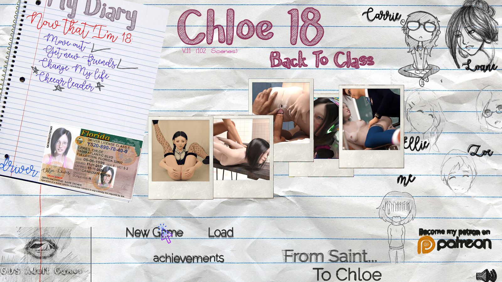 Chloe18: Back To Class cover