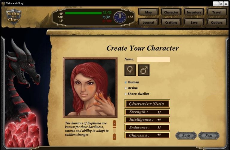 Valor And Glory Adult Game Screenshot (1)