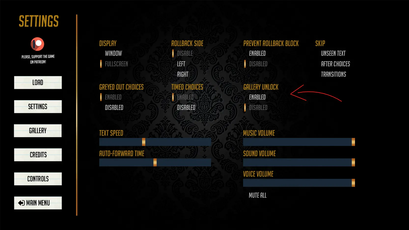 our-red-string-galllery-unlocker