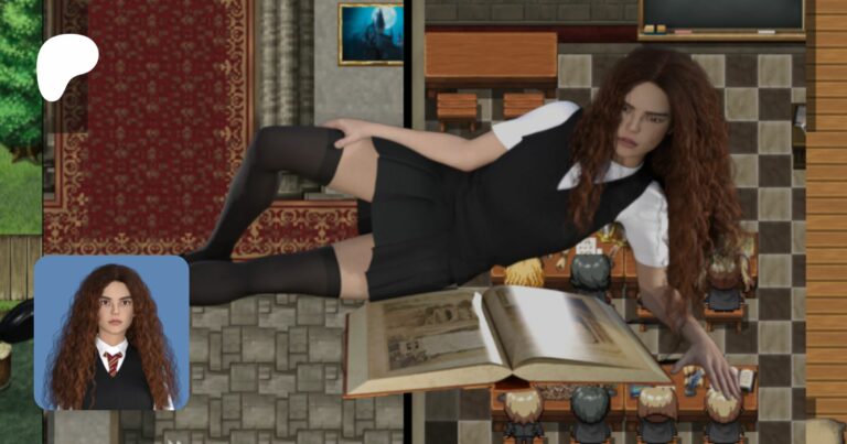 Hermione and the Magic of Love Porn Game Screenshot (1)