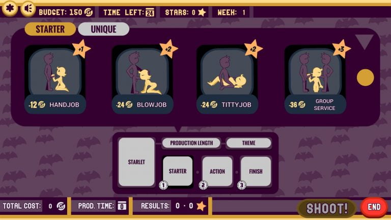 Spooky Starlets Movie Maker Adult Game Screenshots (1)