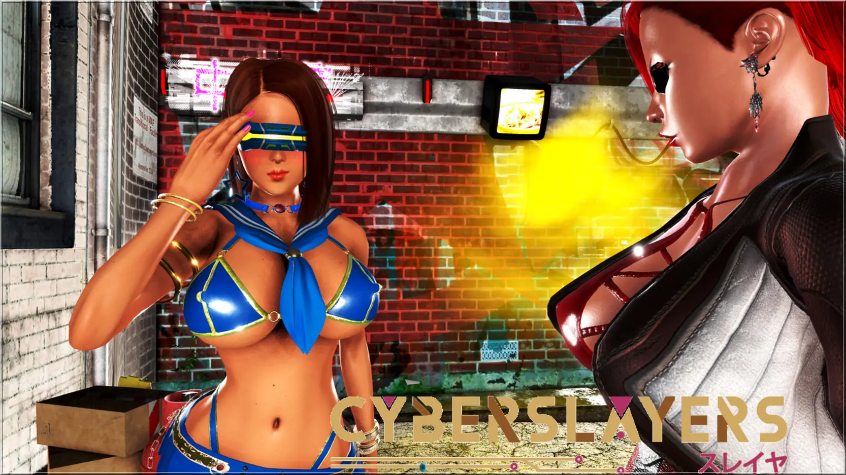 Cyberslayers - v0.5 Adult game cover