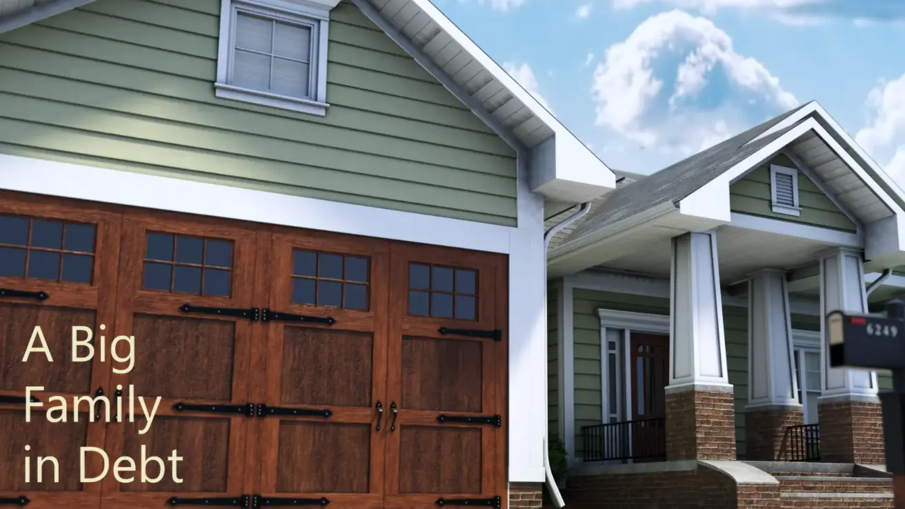 A Big Family In Debt cover