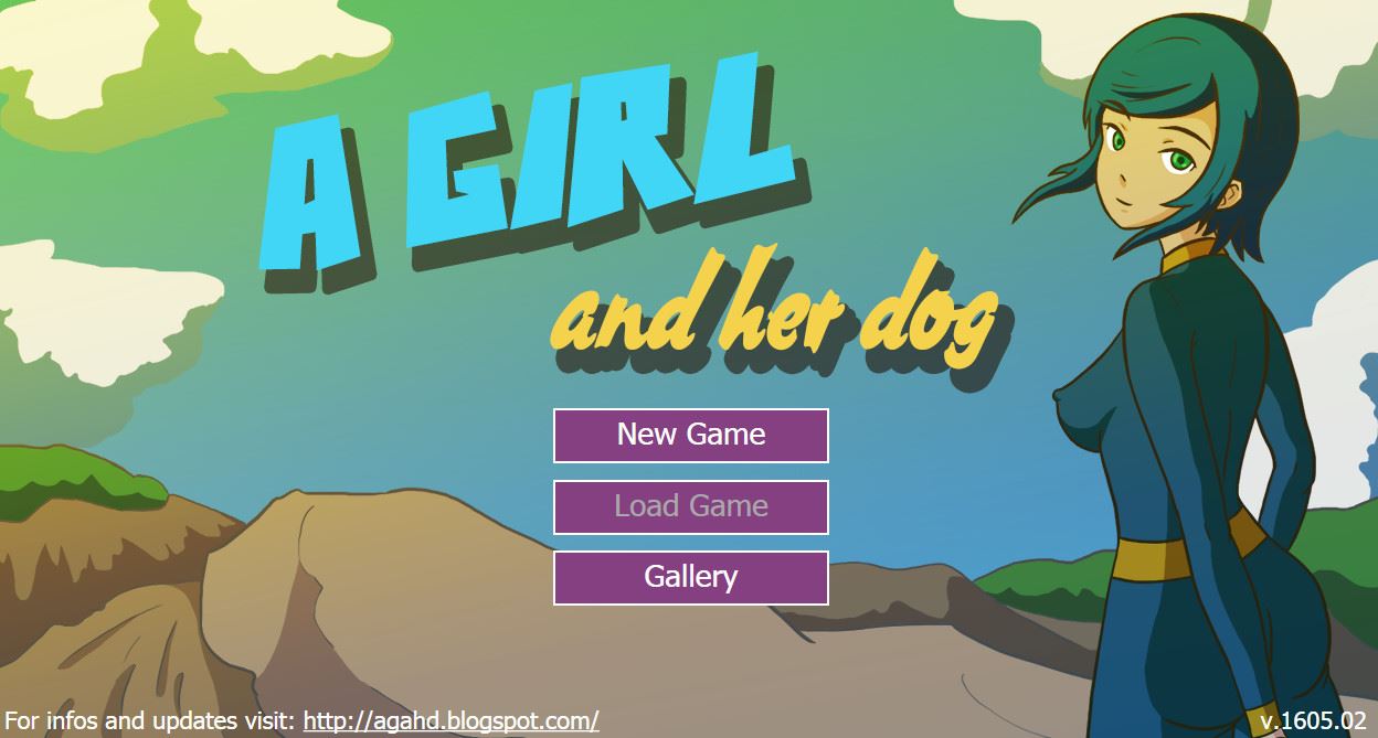 A Girl And Her Dog cover
