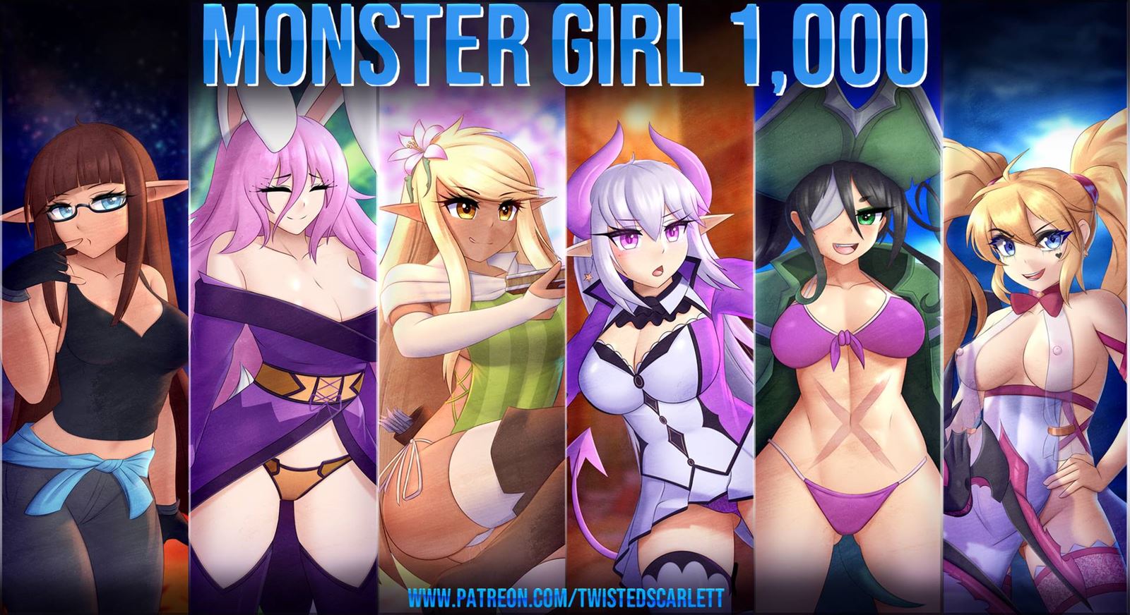 Monster Girl 1,000 cover