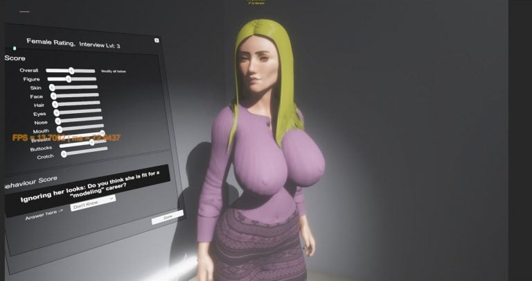 Some Modeling Agency Adult Game Screenshots (1)