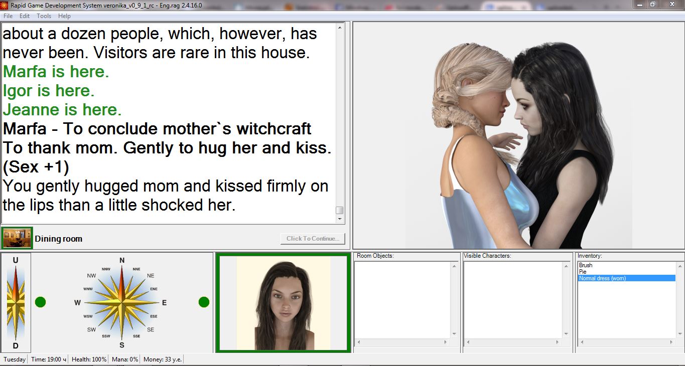 Veronika - v0.9.1 Adult game cover