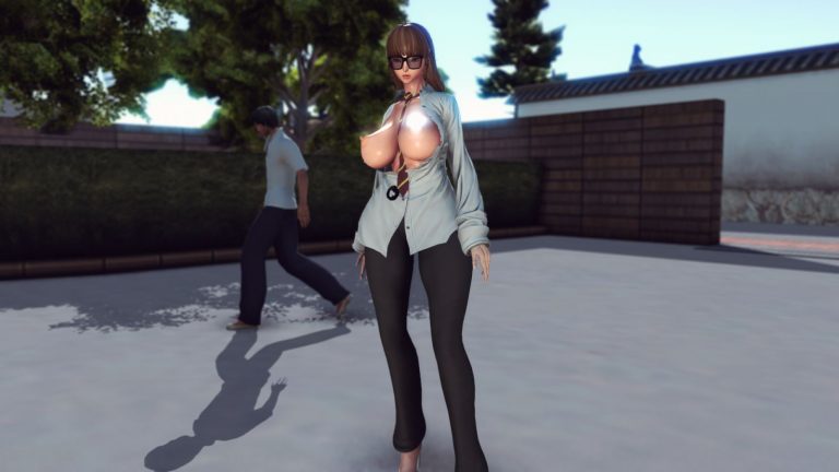 Busty Ghost Hunters Adult Game Screenshot (1)