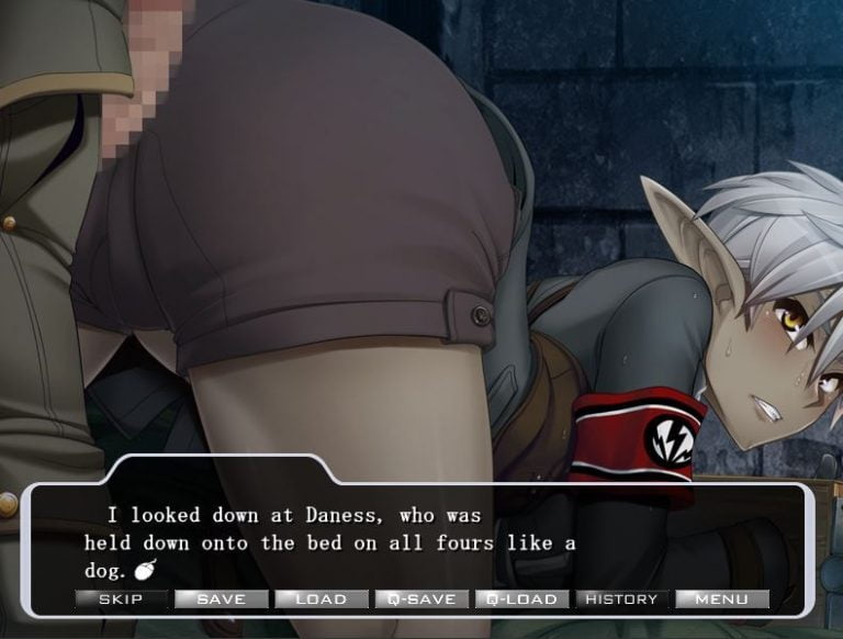 Captive Market ~Trapped Elven Officers~ Adult Game Screenshot (1)