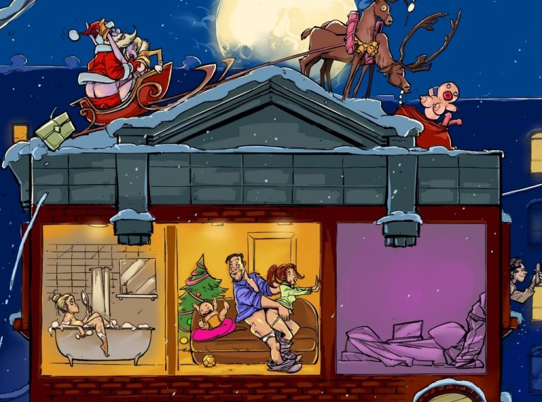 Christmas Eve In Metropolis Adult Game Screenshot (1)