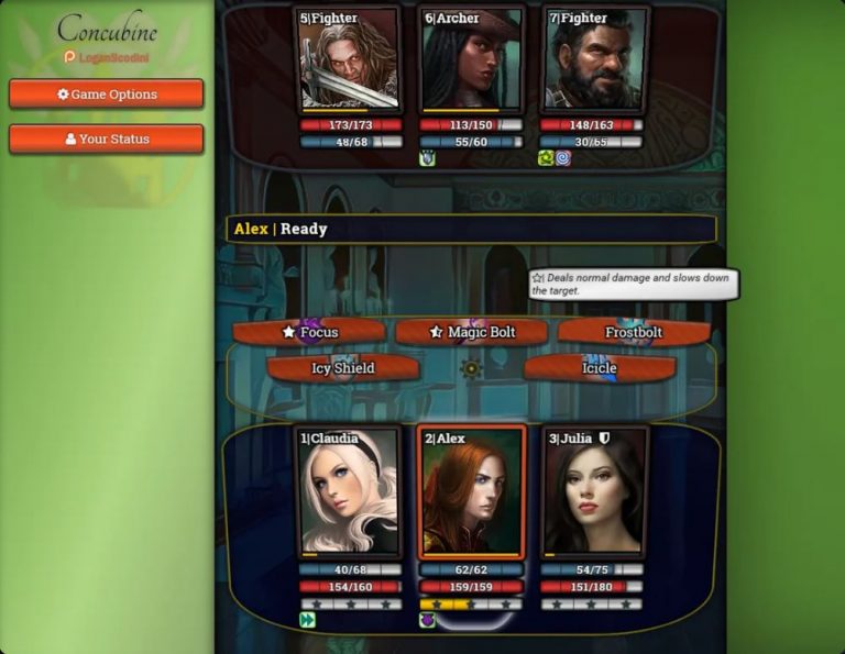 Concubine A Gamebook For Adults Adult Game Screenshot (1)