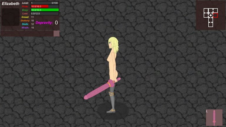 Dungeons and Depravity Adult Game Screenshot (1)