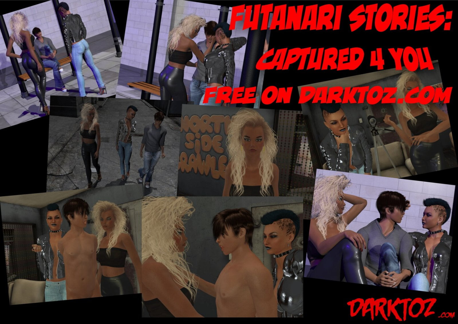 Futanari Stories: Captured 4 You cover