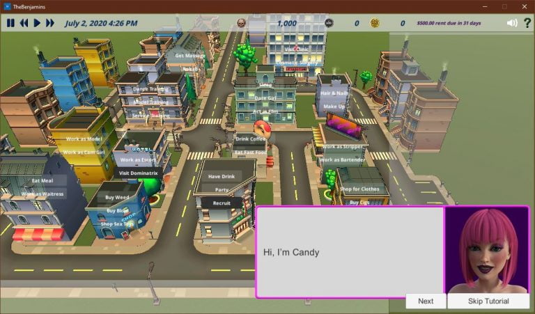 The Benjamins Adult Game Screenshot (1)