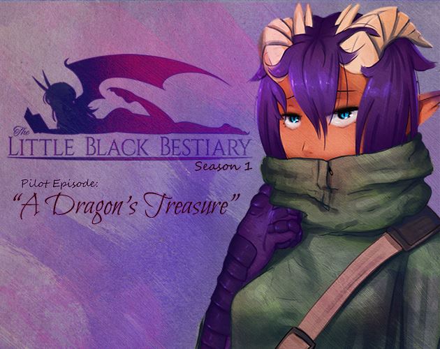 The Little Black Bestiary: A Dragon’s Treasure cover