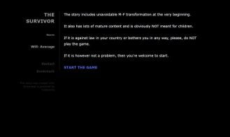 The Survivor Adult Game Cover