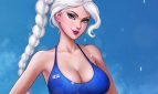 Train Your Ass With Elsa Adult Game Cover