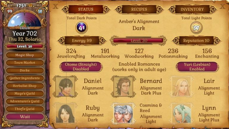 Amber’s Magic Shop Adult Game Screenshot (1)