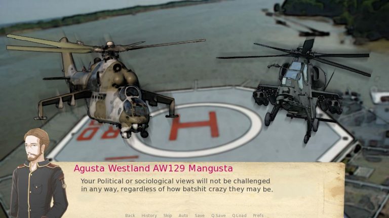 Attack Helicopter Dating Simulator Adult Game Screenshot (1)