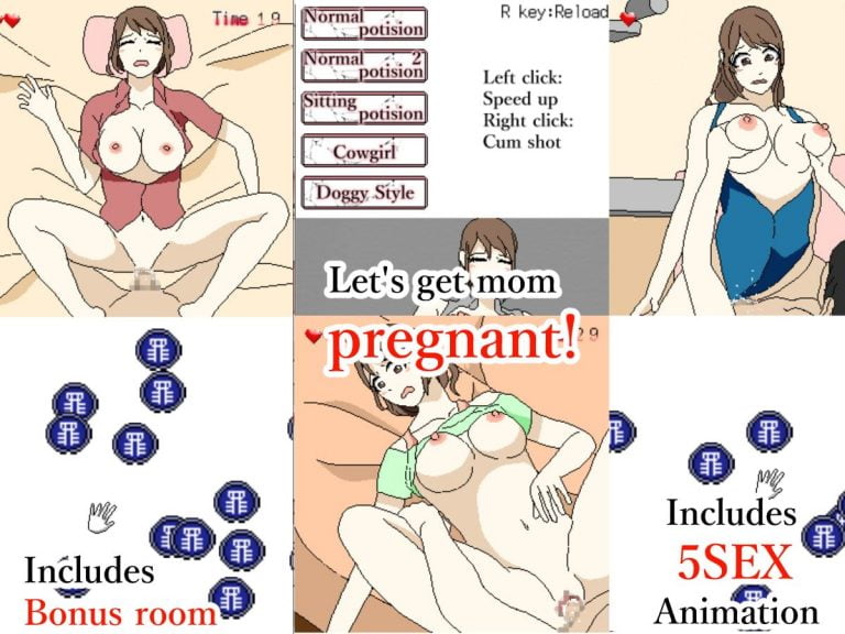Can you make mom pregnant Adult Game Screenshot