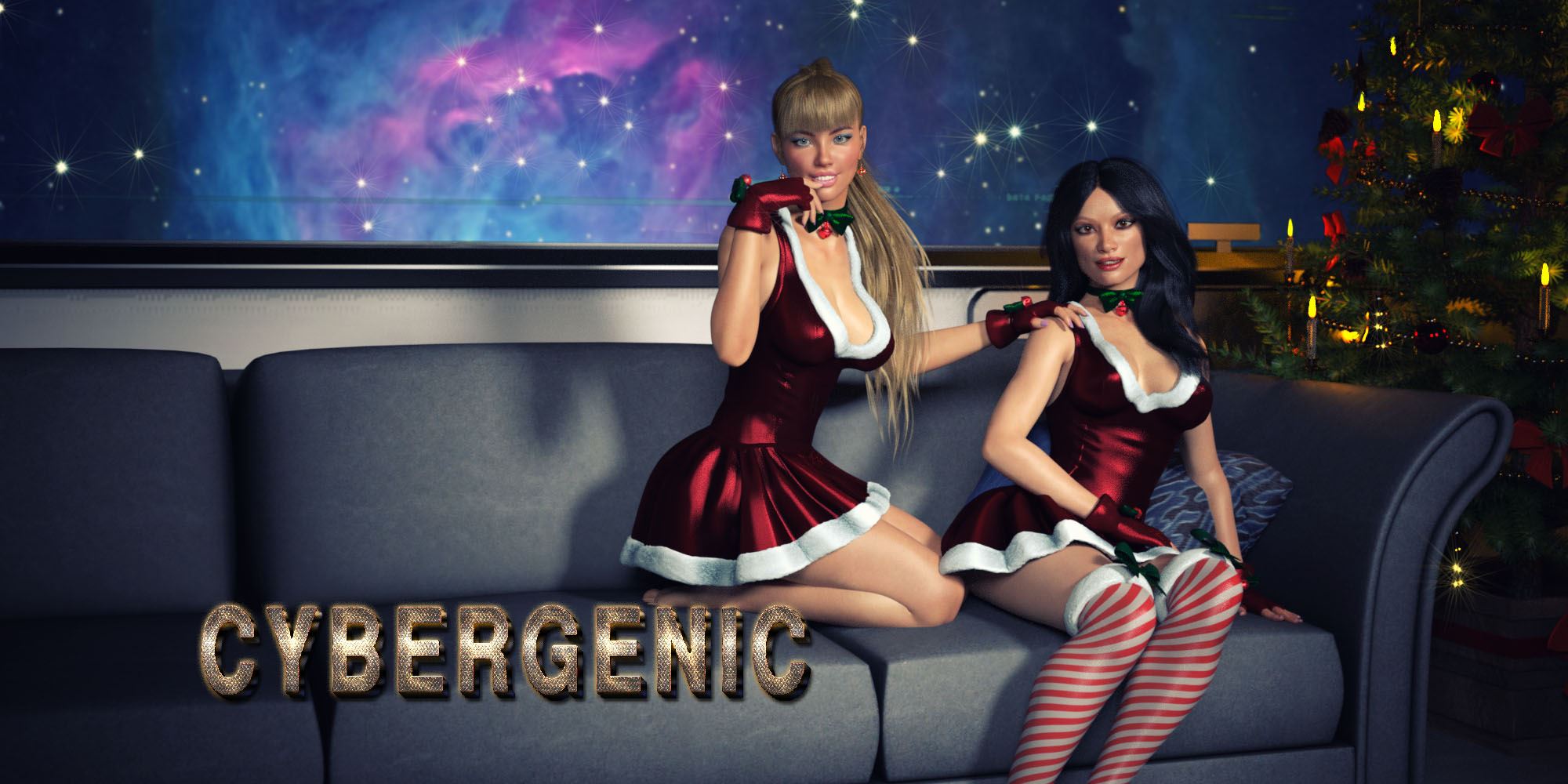 Cybergenic 3: The Team Christmas cover