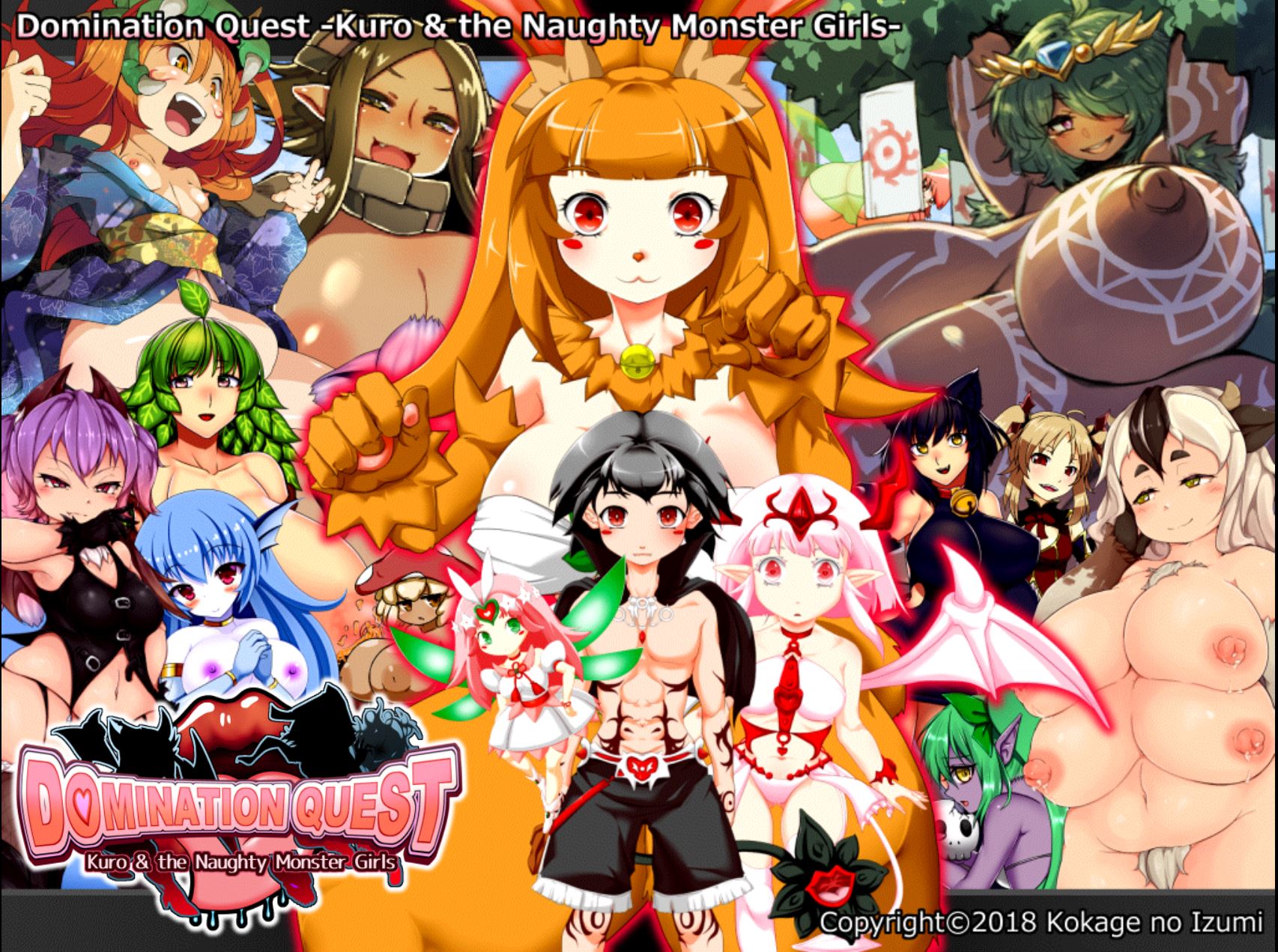 Domination Quest Kuro And the Naughty Monster Girls cover