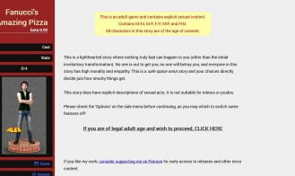 Fanucci's Amazing Pizza - 1.0 18+ Adult game cover