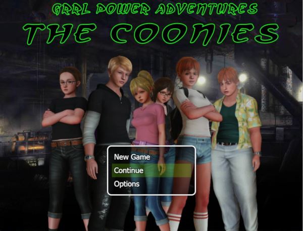 Grrl Power Adventures: The Coonies cover