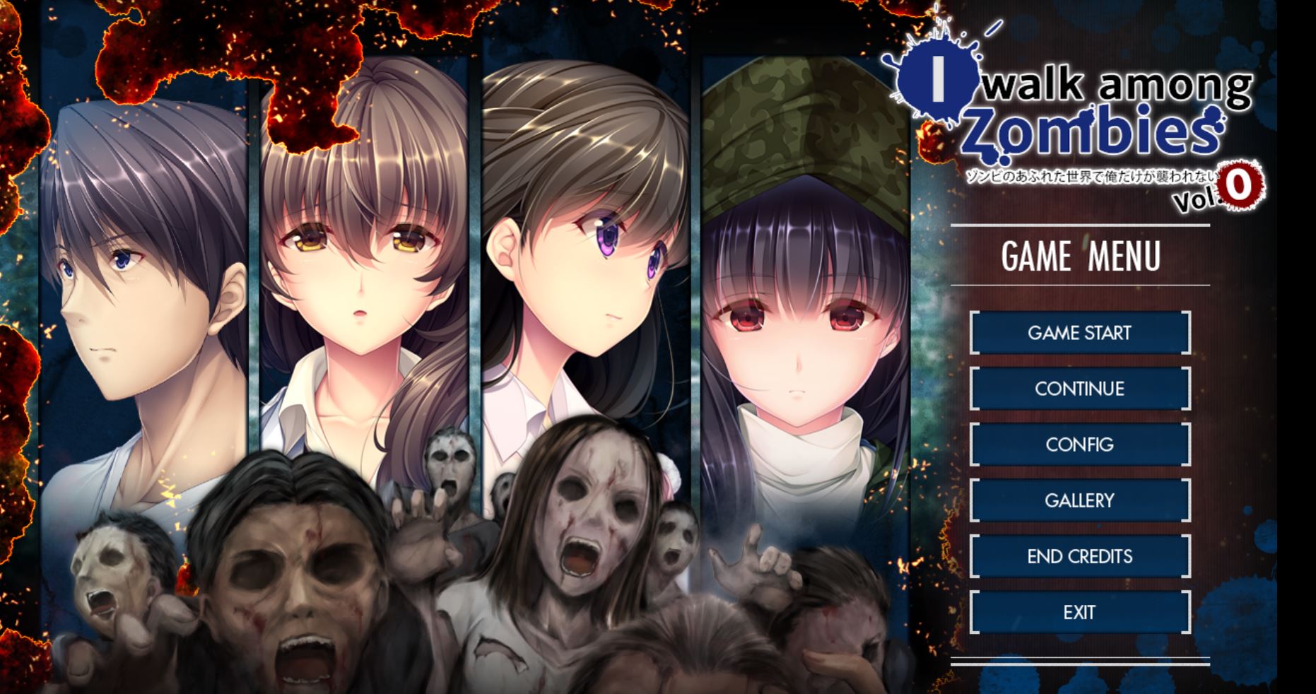 I Walk Among Zombies Vol. 0 cover