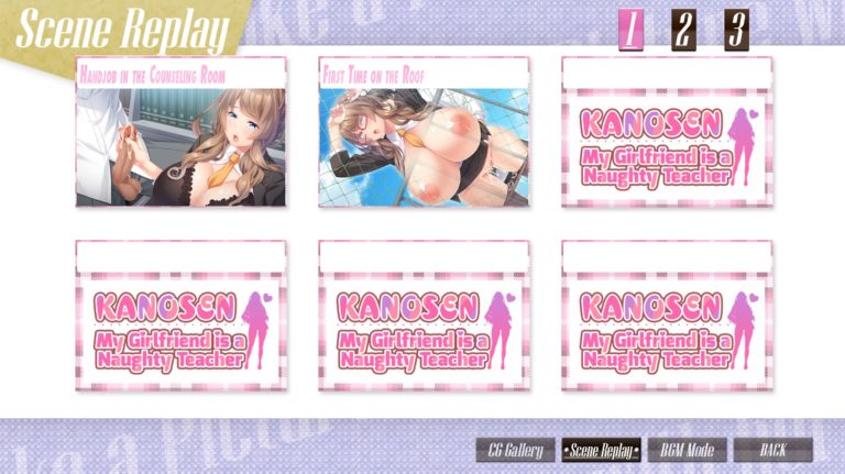 KANOSEN My Girlfriend is a Naughty Teacher Adult Game Screenshot (1)