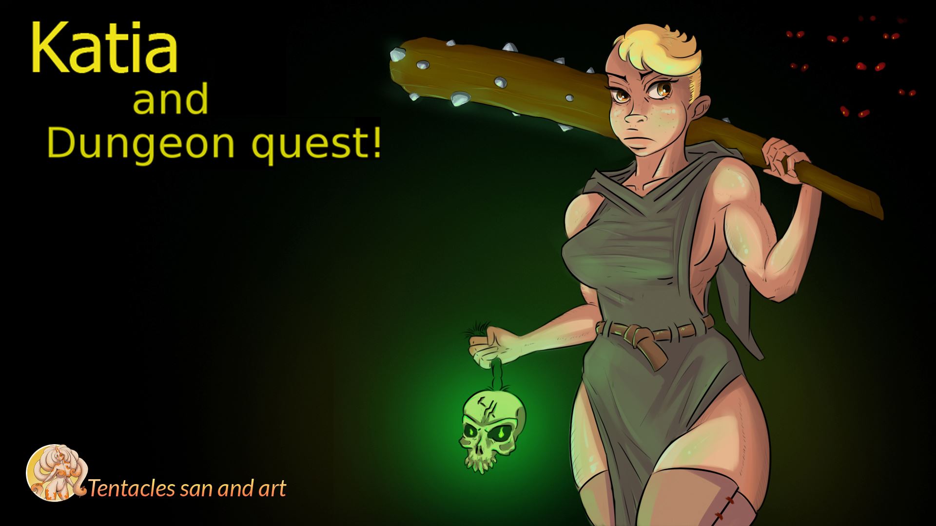 Katia and Dungeon quest! cover
