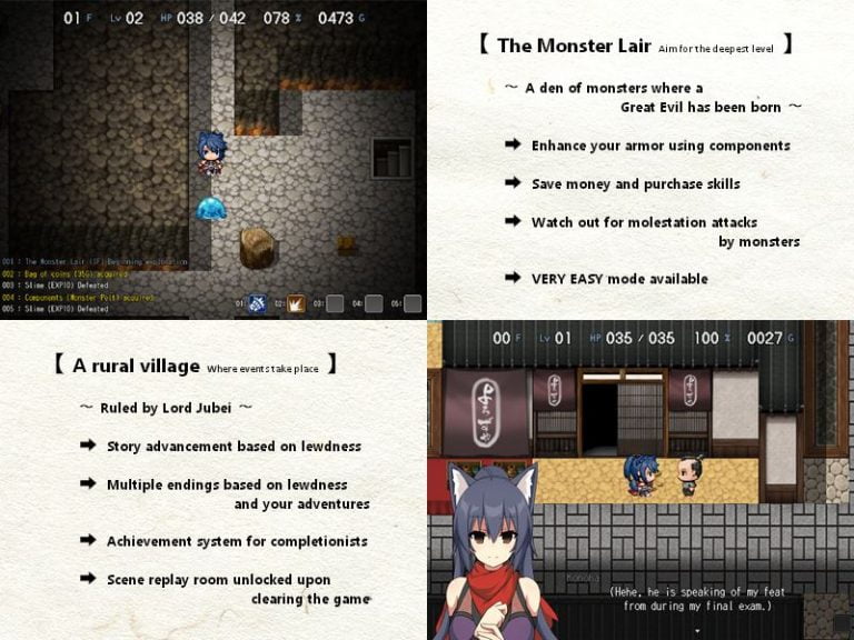 Konoha, Anti-evil Foxy Ninja Adult Game Screenshot (1)