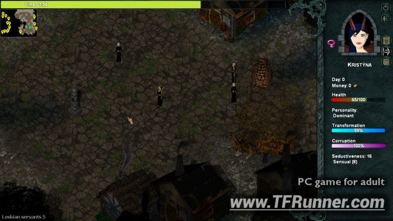 Lesbian Vampiress Lover Adult Game Screenshot (1)