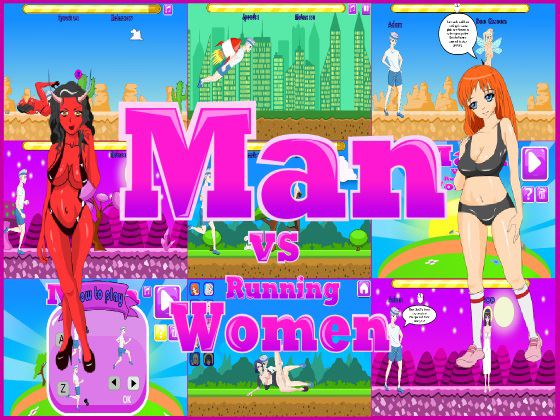 Man vs Running Women cover