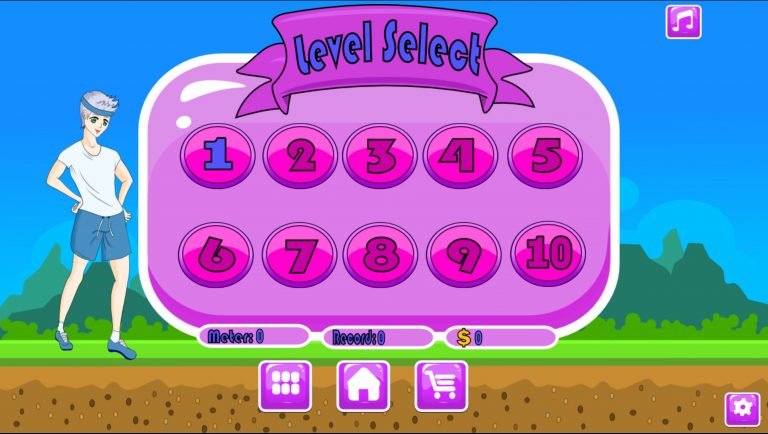 Man vs Running Women Adult Game Scrennshot (1)