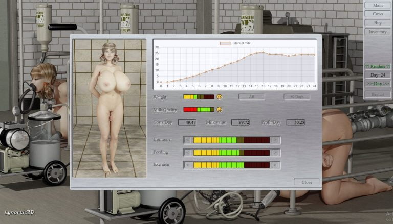Milk Farm Manager Adult Game Screenshot (1)