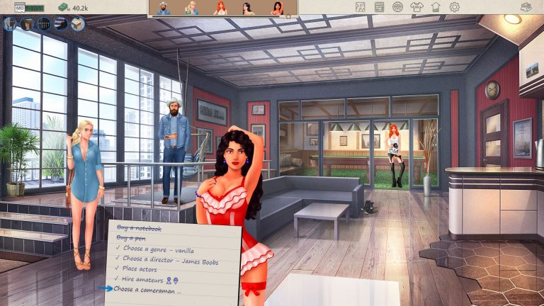 Porno Studio Tycoon Adult Game Screenshot (1)