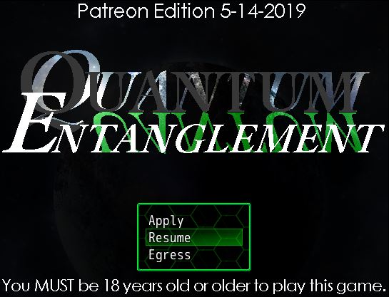 Quantum Entanglement cover