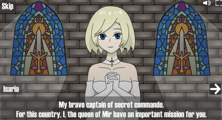 Queen’s Commando (Nudity Cheat Version) Adult Game Screenshot (1)